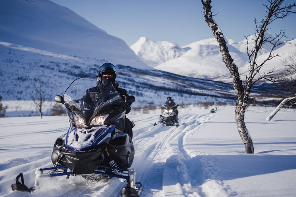 snowmobile tromso ice domes